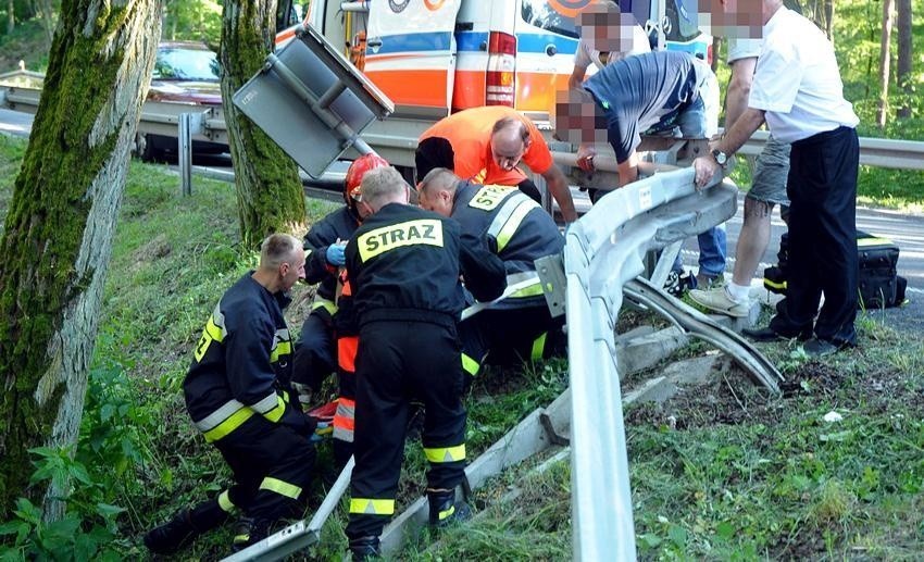 Groźny wypadek na trasie Szubin-Łabiszyn. Za miejscowością...
