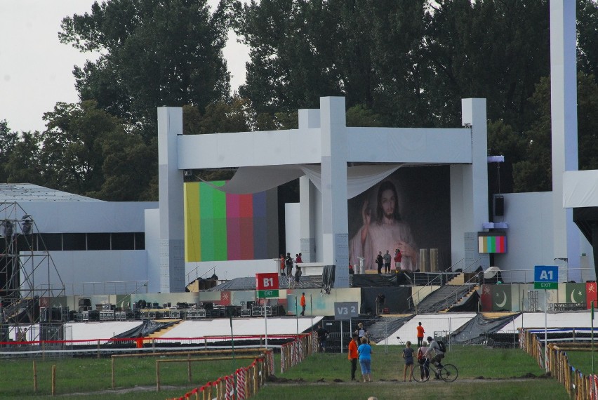 ŚDM w Krakowie. Ołtarz na Błoniach