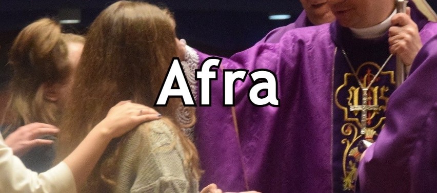 Afra - imię pochodzenia łacińskiego. Były aż dwie święte...
