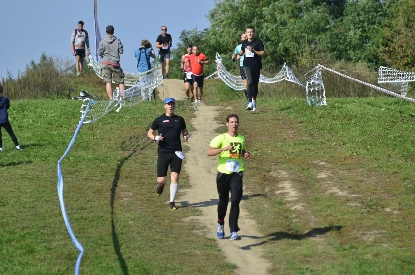 Duatlon Xdu 2014: Biegali i jeździli w Lasku Marcelińskim...