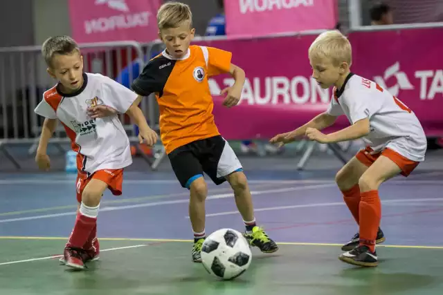 Turniej piłkarski Tauron Energetyczny Junior Cup w Tauron Arenie Kraków 16.10.2018