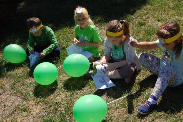 Po zabawie książeczki o pelikanie i balony