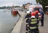 Dziwnów. Kobieta z dzieckiem wpadła gokartem do wody