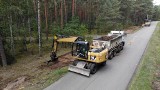 Raport z budowy dróg powiatowych: 9 km dróg na terenie gmin Czarnia i Myszyniec. Zdjęcia