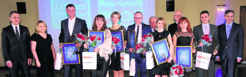 Laureaci plebiscytu „Echa Dnia” Lekarz Roku 2015.