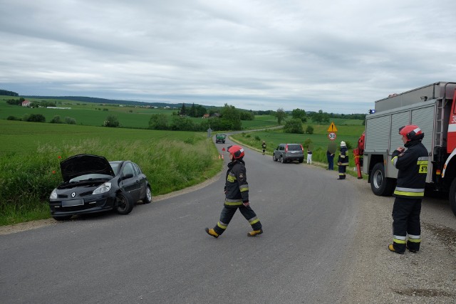 Do zdarzenia doszło w środę przed godz. 13 w miejscowości Fredropol niedaleko Przemyśla.Na ostrym zakręcie 63-letni kierowca nissana, mieszkaniec Łańcuta zderzył się z kierującą renault, 34-letnią mieszkanką pow. przemyskiego. Do szpitala na badania trafiła kierująca renault. Mężczyźnie nic się nie stało. Policjanci ustalają dokładne okoliczności zdarzenia.Zobacz też: Wypadek w Przemyślu. Jeden z kierowców pijany