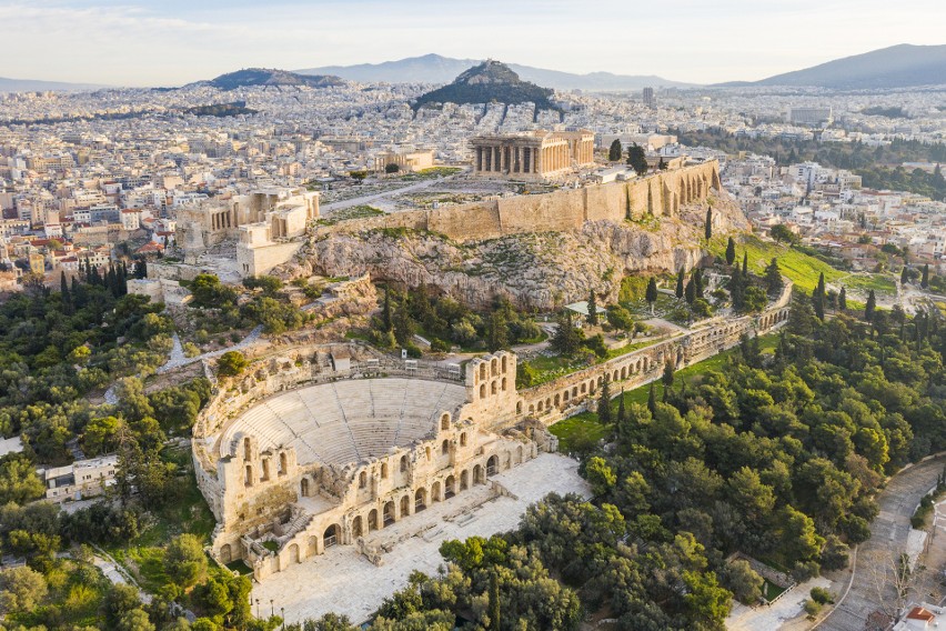 Akropol, najpopularniejsza atrakcja stolicy Grecji, znalazł...