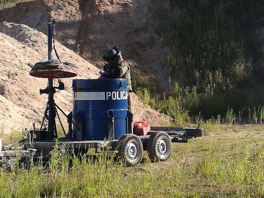 Trotyl i kilkaset lasek dynamitu. Potężny ładunek odkryty w Puławach