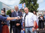 Poseł Poncyljusz i lokalni samorządowcy apelowali w Tarnobrzegu o głosowanie na Rafała Trzaskowskiego [ZDJĘCIA] 