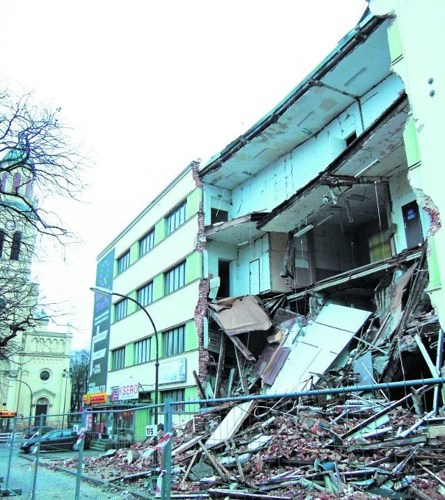 Proboszcz przypomina o rozbiórce.