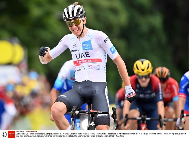 Słoweniec Tadej Pogacar jest na najlepszej drodze do kolejnego triumfu w Tour de France
