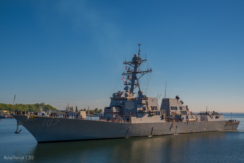USS Gravely w Gdyni