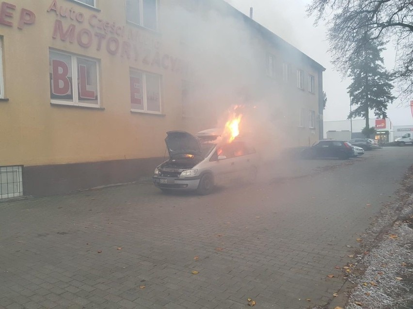 Przy ulicy Kościuszki w Sępólnie doszczętnie spłonął...
