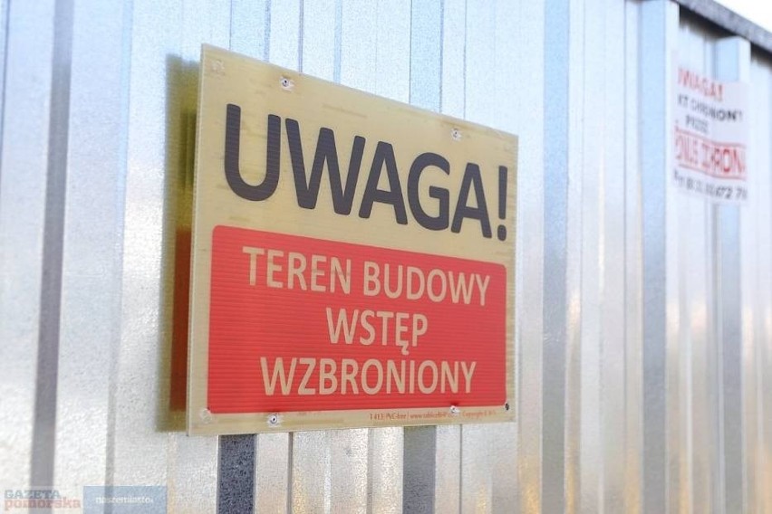 tak wyglądały prace przy budowie centrum przesiadkowego we...