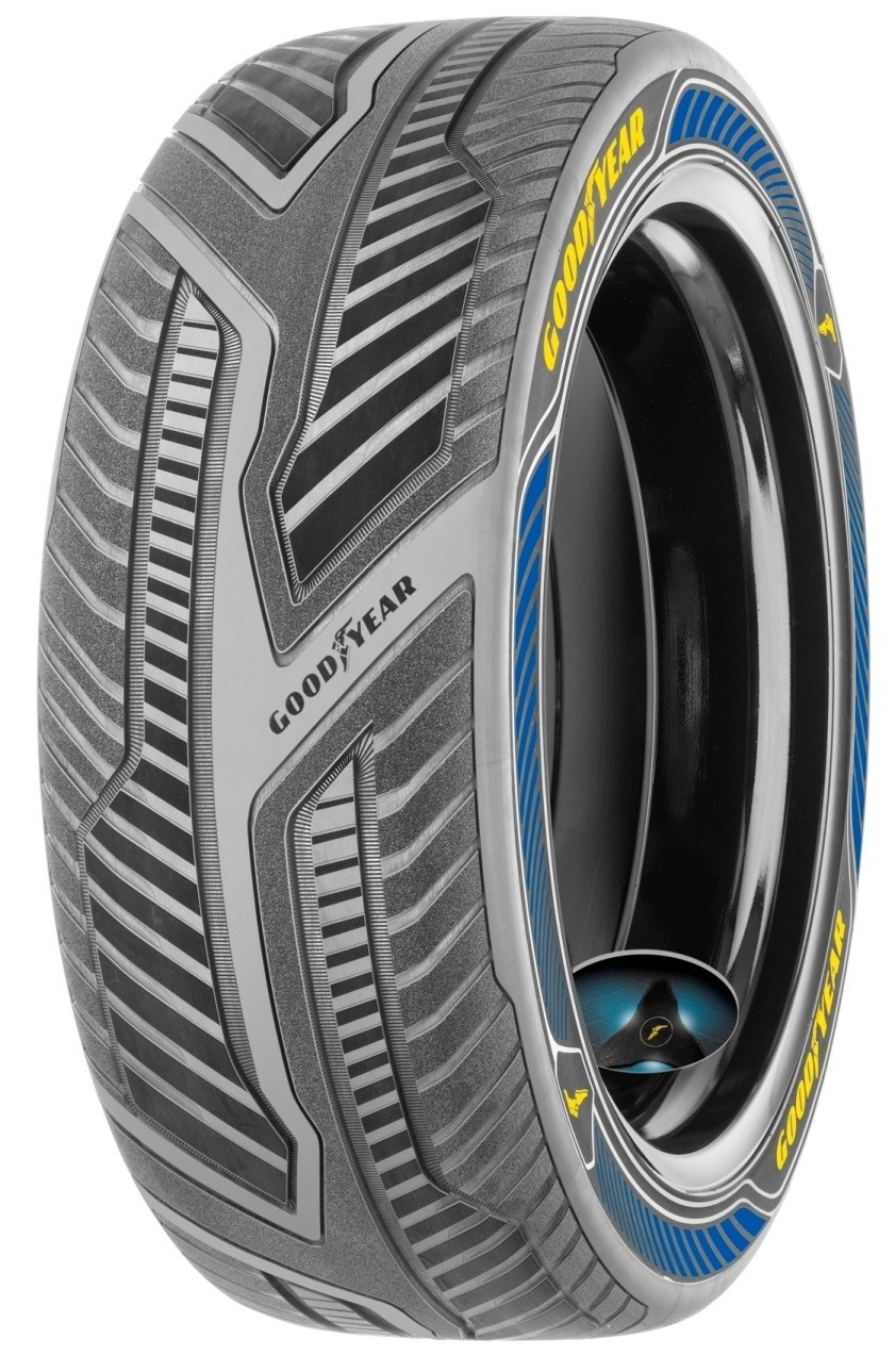 Opona koncepcyjna Goodyear IntelliGrip...