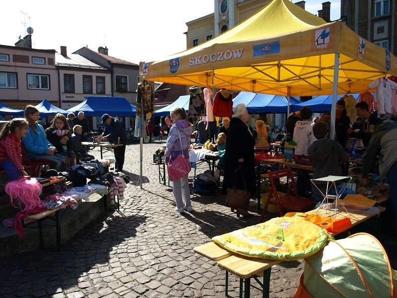 Pchli targ w Skoczowie. Spotkanie kolekcjonerów [ZDJĘCIA]