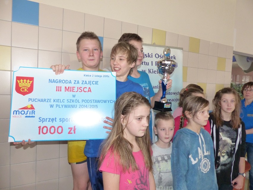 Zawody pływackie w Kielcach