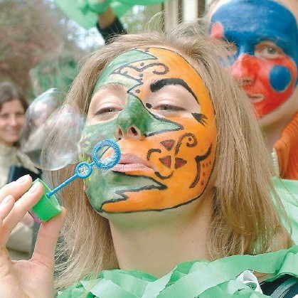 Juwenalia słupskich studentów, maj 2006 roku.