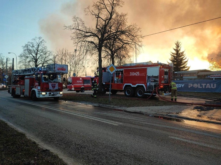 Pożar na Wycieczkowej w Łodzi. 40 milionów złotych poszło z dymem. Ustalono przyczynę pojawienia się ognia ZDJĘCIA