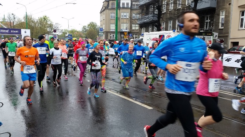 9. Poznań Półmaraton: Wyniki z poszczególnych punktów