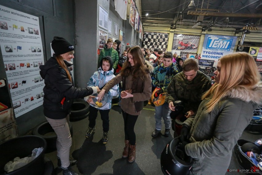 Karting w Tarnowie popularny także w czasie zimowych ferii