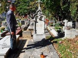 Okradli grób Kazimierza Skiby, sołtysa Katowic