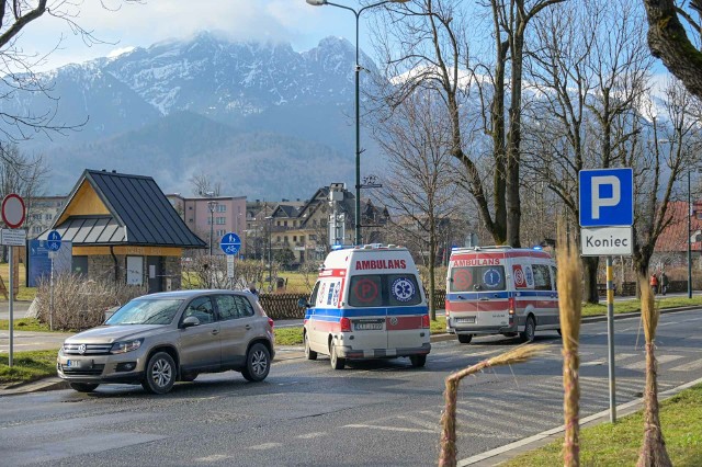 Potrącenie pieszych w centrum Zakopanego