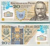 Banknot kolekcjonerski z Józefem Piłsudskim najlepszy na świecie 