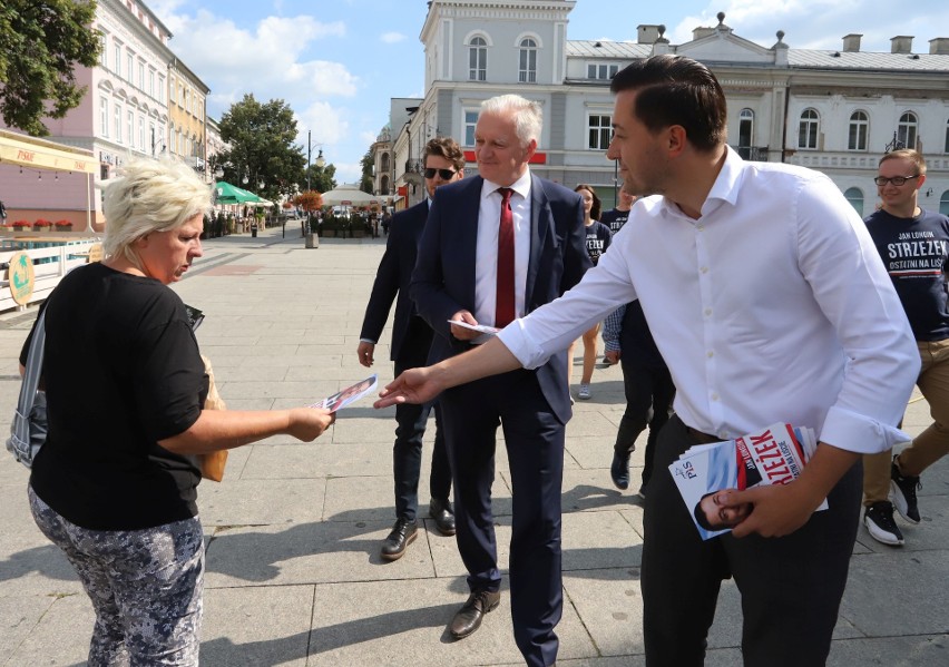 Wybory parlamentarne 2019. Wicepremier Jarosław Gowin wspiera kandydata w Radomiu