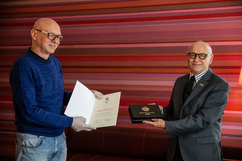 Nasz dziennikarz ekonomiczny Andrzej Matys dostał Ostre Pióro. Nagrodę przyznał mu Bussines Centre Club (zdjęcia)
