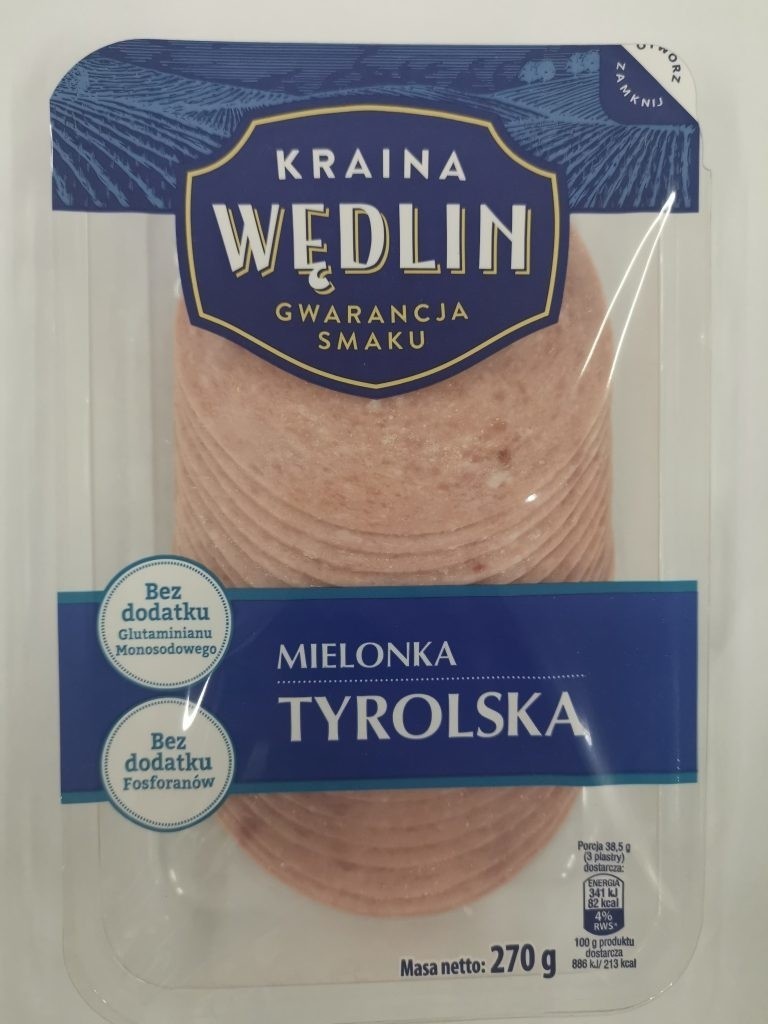 Mielonka tyrolska z Biedronki wycofana ze sprzedaży....