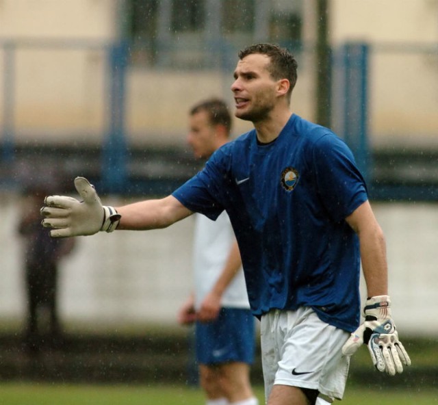 Nz. golkiper Stali Mielec Wojciech Daniel