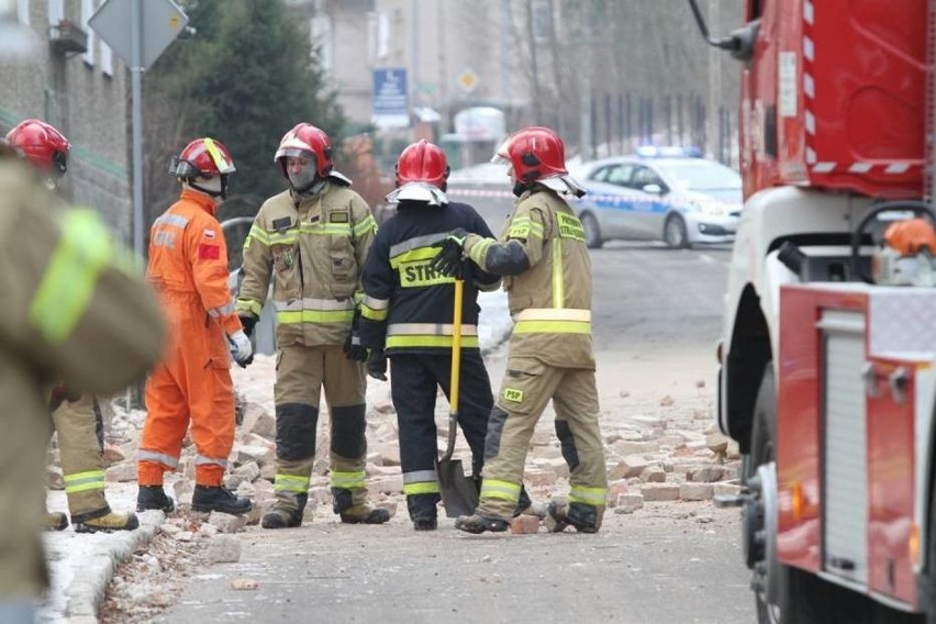 Katastrofa budowlana. Zawaliła się ściana - ulica zablokowana 