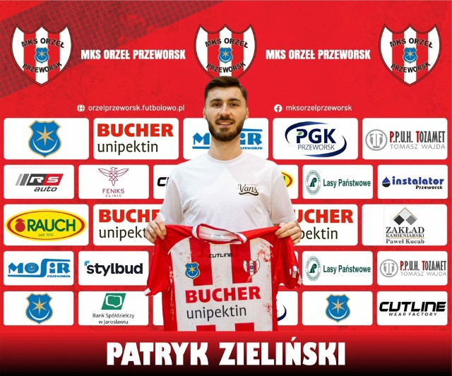 Patryk Zieliński wzmacnia Orła Przeworsk.