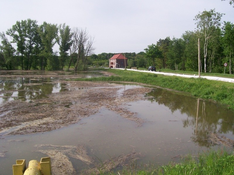 Powódź Głuchowie gm. Trzebiechów (26.05.2010)