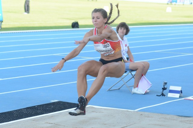 Karolina Młodawska, brązowa medalistka mistrzostw Polski w skoku w dal.