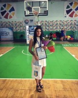 Nowa koszykarka Widzewa z najwyższym odznaczeniem sportowym na Ukrainie