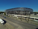 Budowa stadionu Górnika Zabrze z lotu ptaka [NAJNOWSZE ZDJĘCIA]