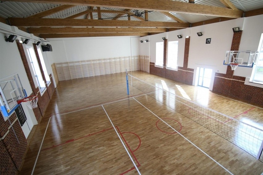 Sala gimnastyczna wyremontowana