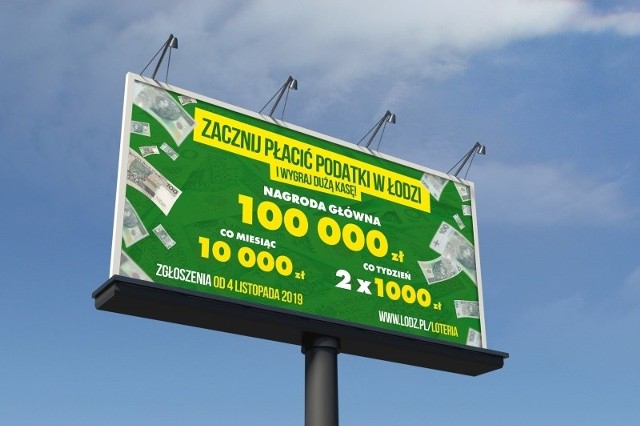Takie bilboardy pojawią się przy drogach wjazdowych do Łodzi i w sąsiednich miejscowościach.
