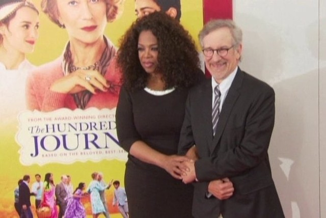 Oprah Winfrey i Steven Spilberg (fot. CNN Entertainment/x-news)
