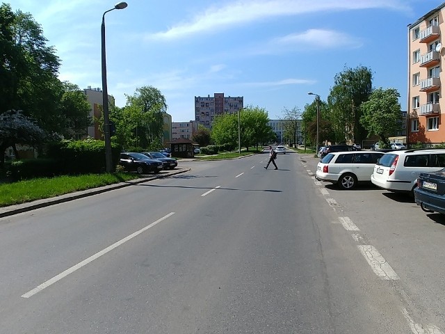 W tym miejscu na radomskiej ulicy Kusocińskiego powstanie przejście dla pieszych. To efekt społecznych inicjatyw.