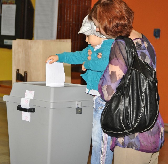 Głosowanie w Tarnobrzegu.