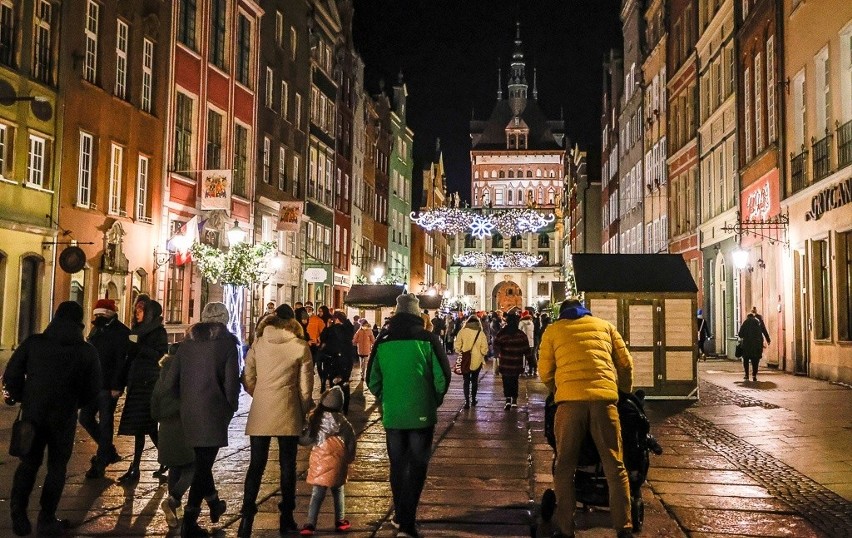 Świąteczny Gdańsk pełen ludzi! Zobaczcie bajkowe zdjęcia