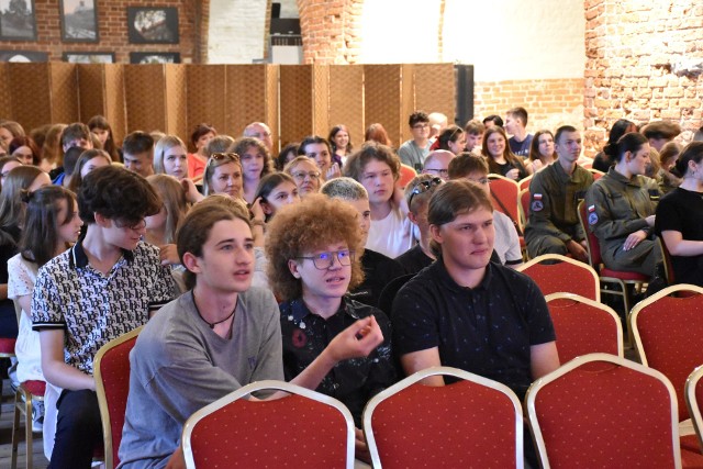 W poniedziałkowym spotkaniu w Malborku uczestniczyli uczniowie i nauczyciele ze szkół w Braniewie, Kwidzynie i Tczewie.