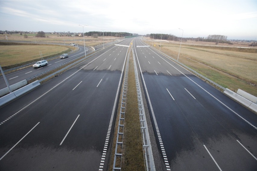 Koniec autostrady A1 w Pyrzowicach