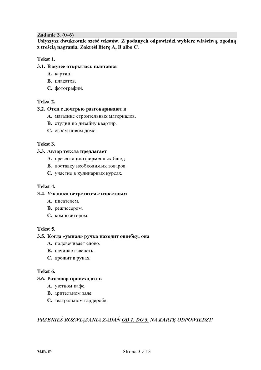 MATURA 2015 BIOLOGIA POZIOM PODSTAWOWY i ROZSZERZONY -...