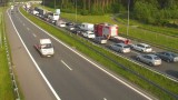 Wypadek na A4 Kraków - Tarnów. Gigantyczny korek na autostradzie