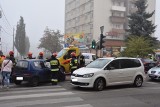 Częstochowa: wypadek na skrzyżowaniu Armii Krajowej i Jasnogórskiej. Poważne utrudnienia w centrum ZDJĘCIA