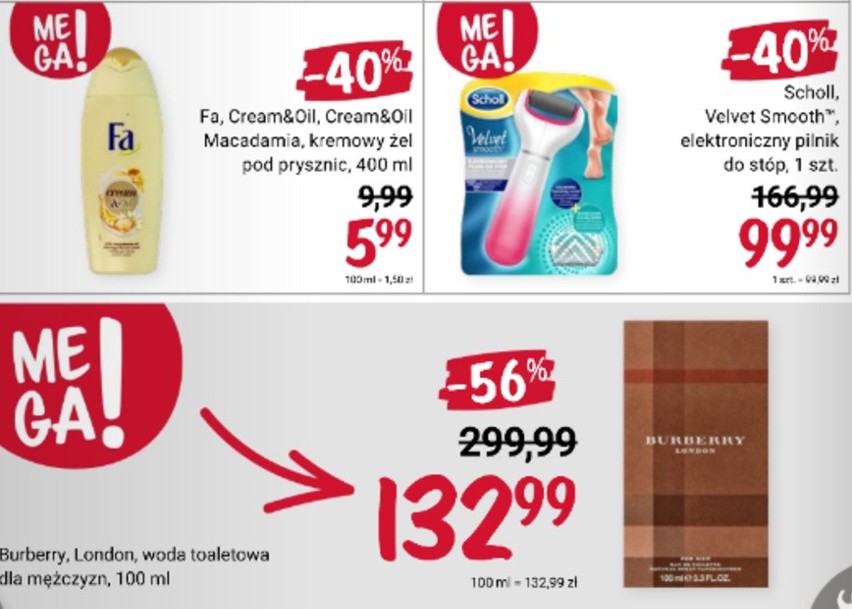 Promocje w drogeriach - oferta w sklepie w Rossmann.